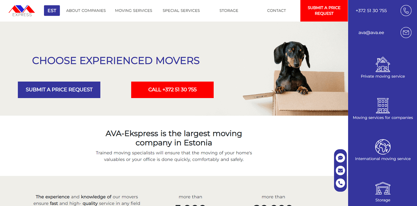 AVA Express 国際引越社