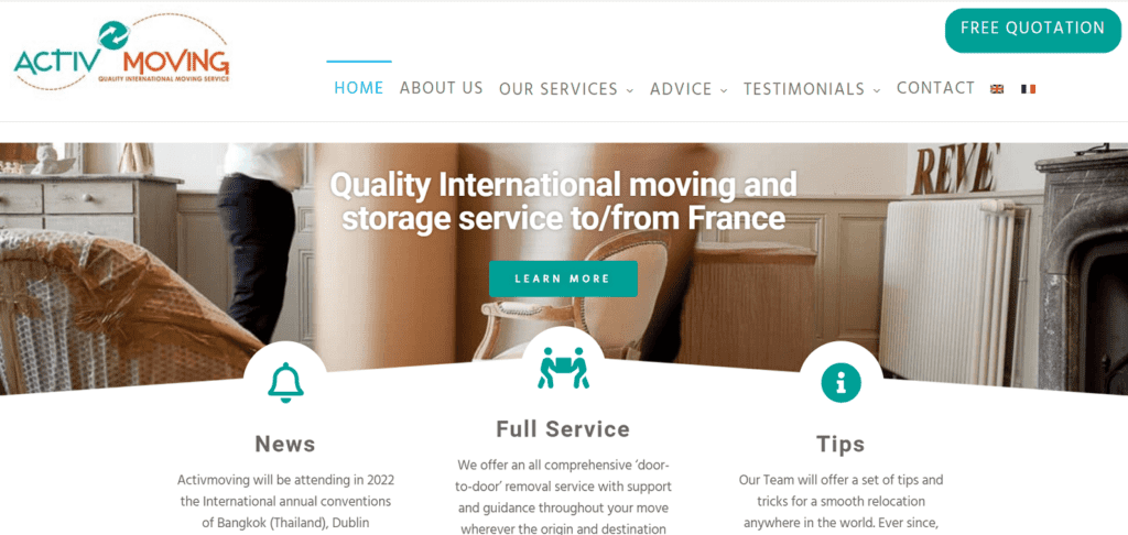 Activ Move 30 Best International Moving Companies in France