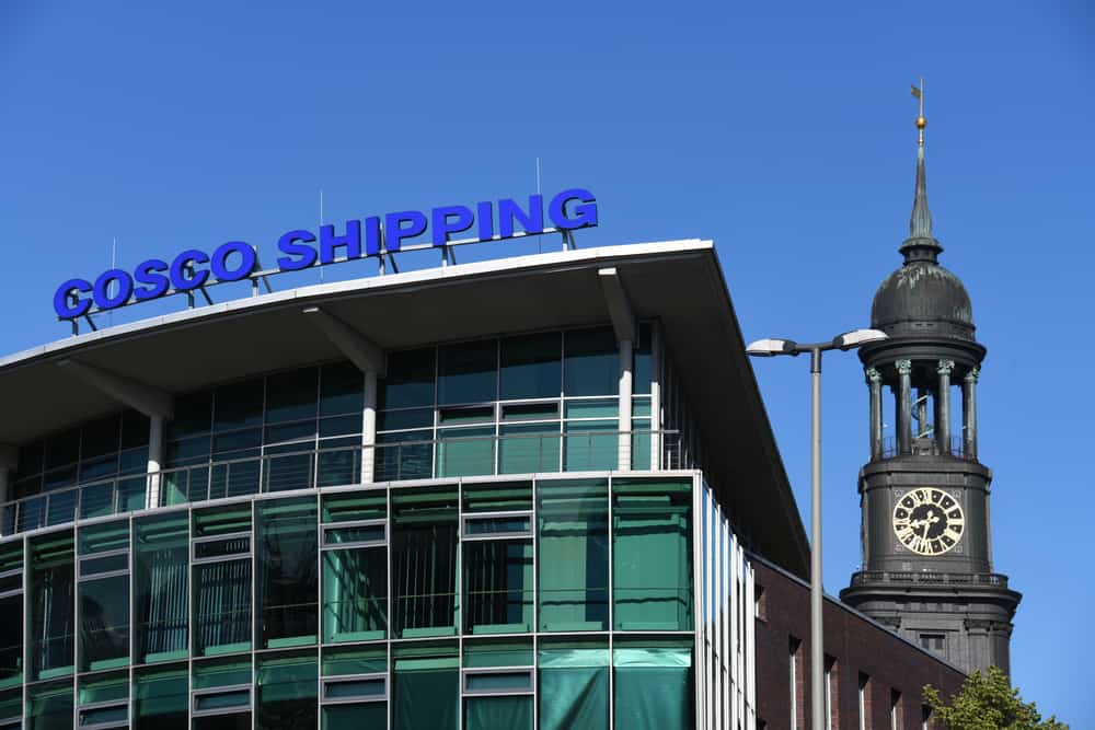 COSCO Shipping'in Hamburg, Almanya'daki genel merkezinin bulunduğu bina