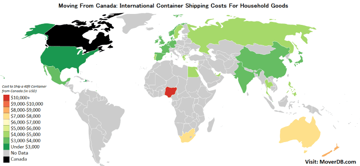 2021 International Conatiner Shipping Rates Costs Moverdb Com