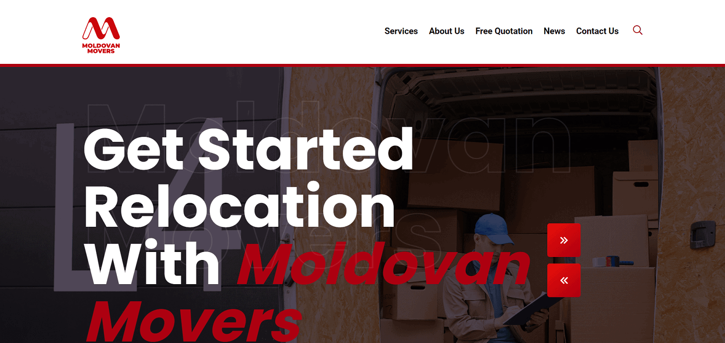 Moldavia Movers empresa de mudanzas internacionales