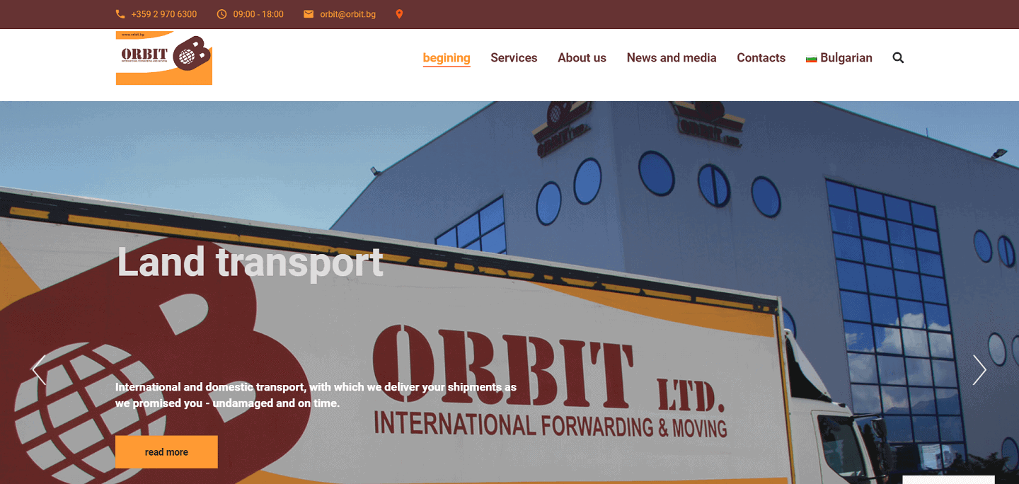 Orbit international moving company