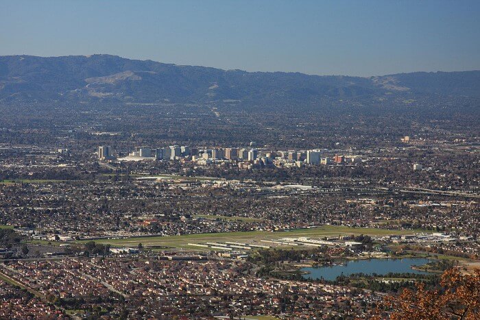 San José y Silicon Valley California Skyline