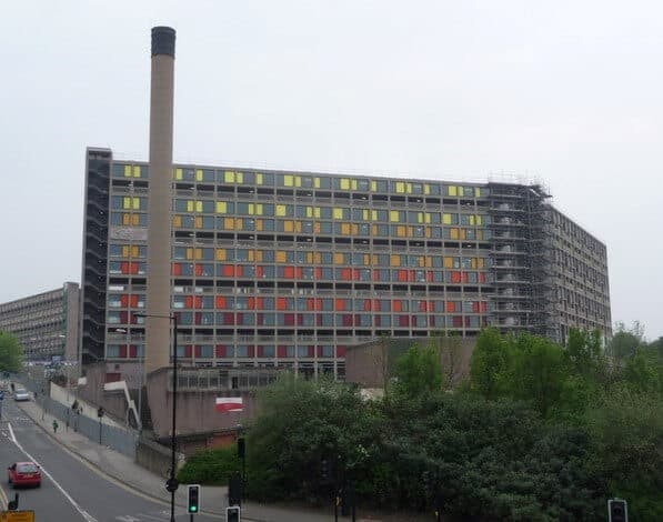 Appartements rénovés de Park Hill, Sheffield