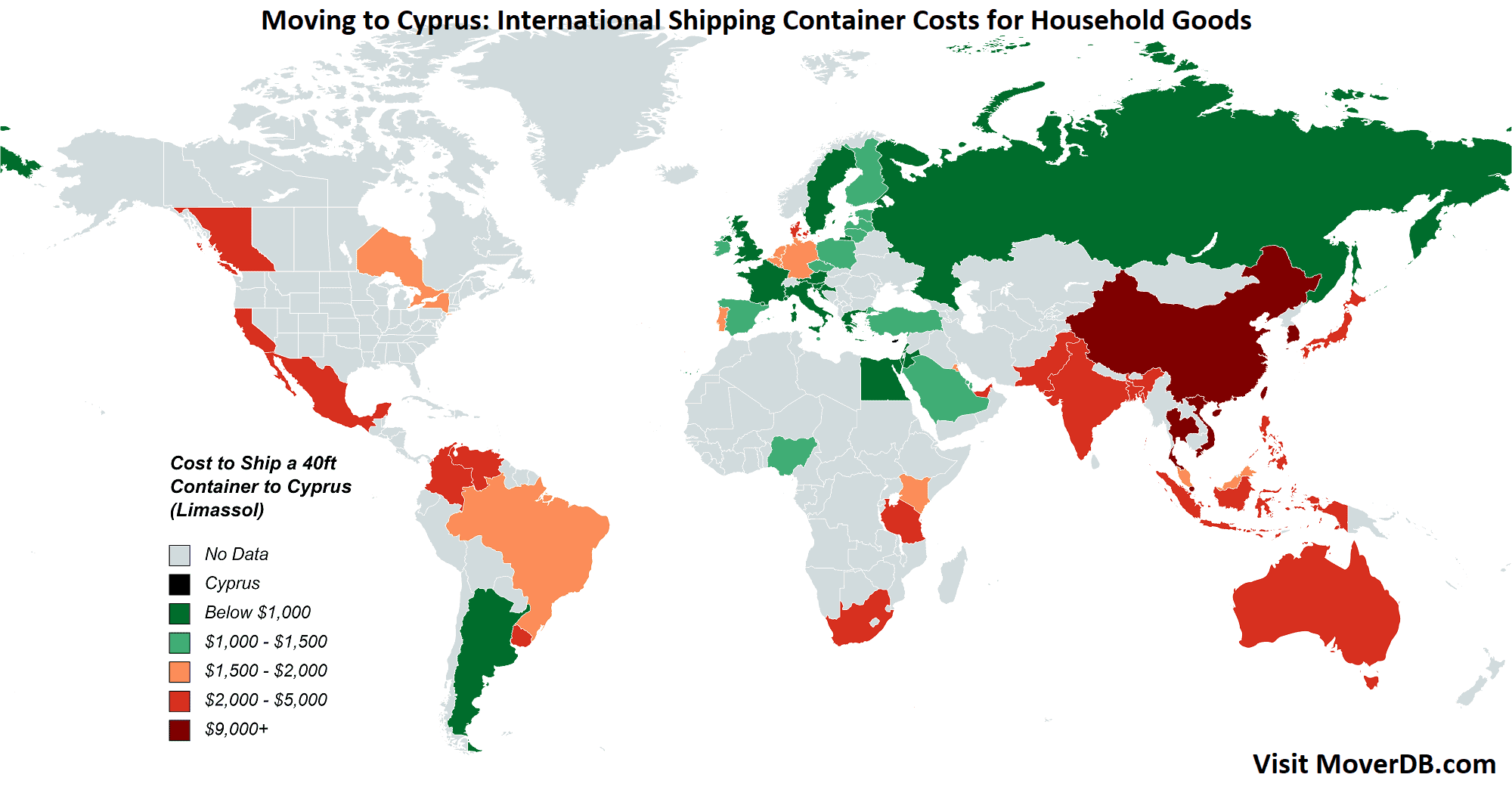Container Distance Cyprus 2026 Sea Freight Container Shipping Rates To & From Cyprus