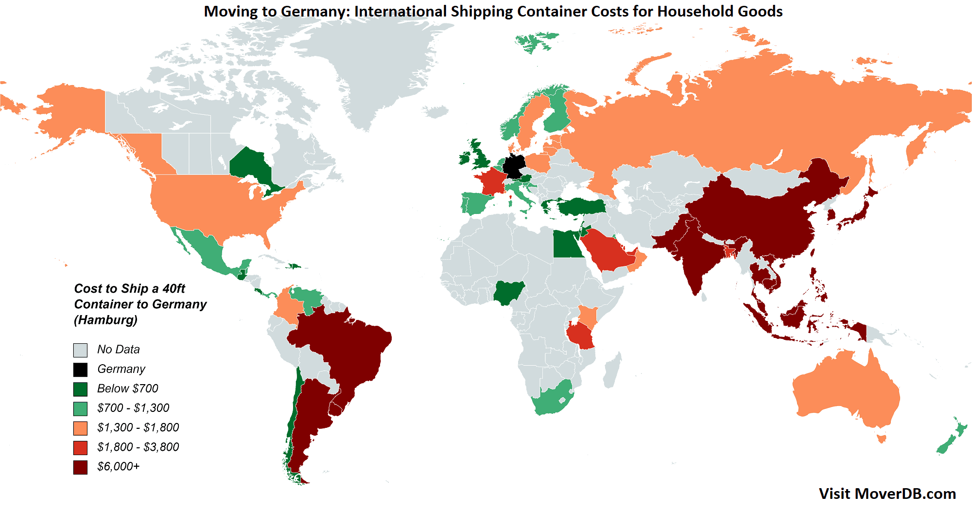 2024 Sea Freight Container Shipping Rates To & From Germany