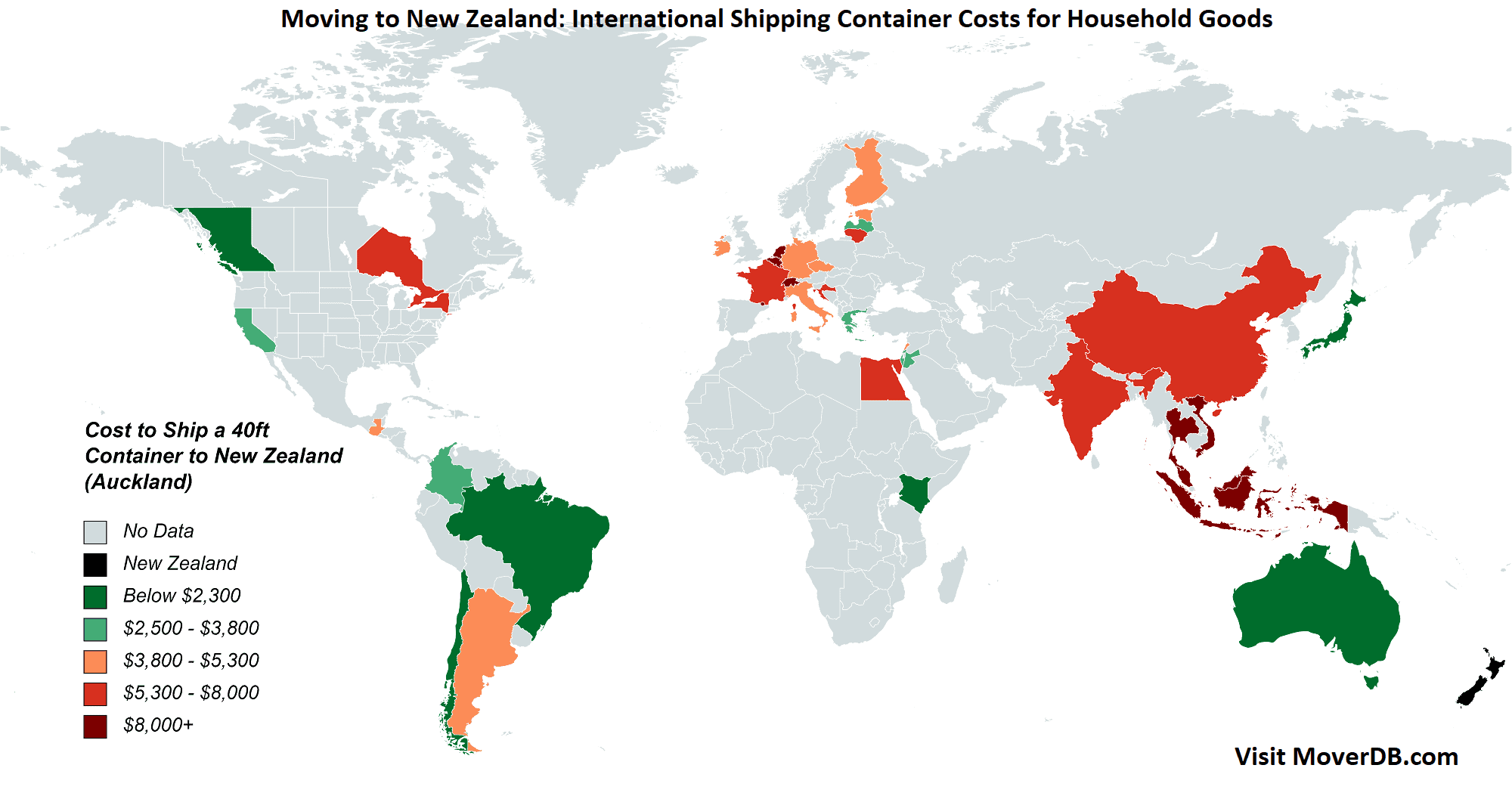 2024 Sea Freight Container Shipping Rates To & From New Zealand