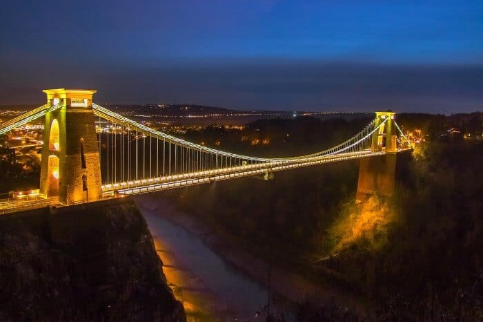 Puente colgante de Clifton, Bristol