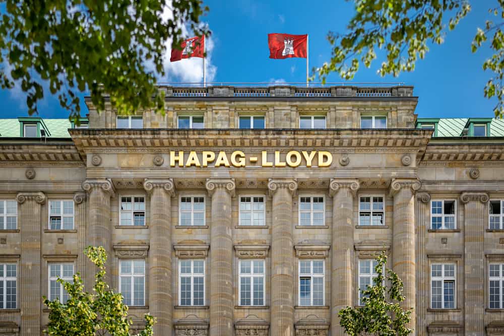 Будівля, де знаходиться штаб-квартира компанії Hapag-Lloyd у Гамбурзі, Німеччина