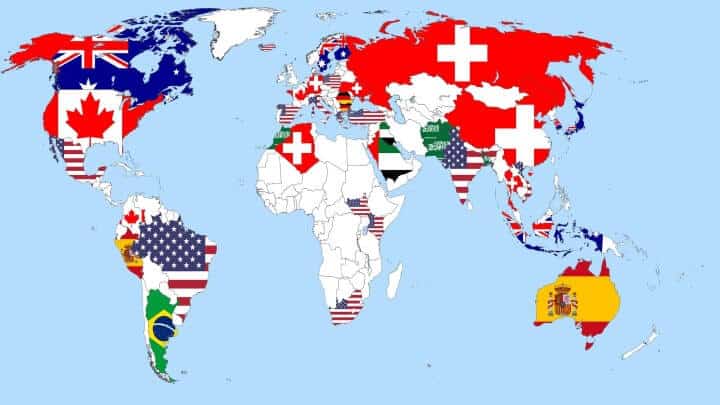 Vilket land skulle du vilja bo i (förutom ditt eget) om det inte fanns några hinder?